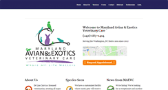 Desktop Screenshot of marylandexotics.com